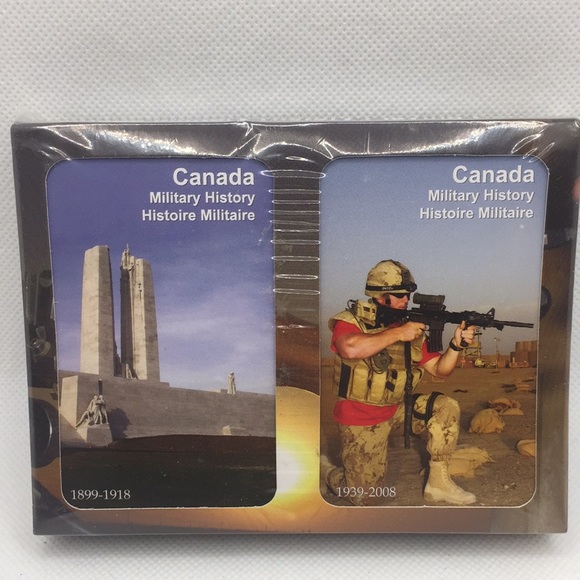 Canada Military History Playing Cards Factory Sealed Card Game Collectible - Picture 9 of 9